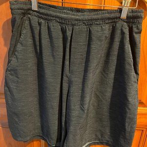 Lululemon Men's Pace Breaker Linerless Short 9" Size Large -  Navy